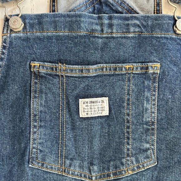 Women's Levi's Plus Size Denim Overalls - Size 18W - Picture 11 of 16